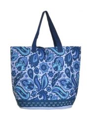 BLE Shopper bag w kolorze niebieskim - 43 x 42 x 20 cm rozmiar: onesize. Niebieskie shopper bag BLE, bez wzorów, z materiału, na ramię, bez dodatków. Za 64.95 zł.