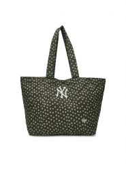 New Era Torebka New York Yankees MLB Quilted Tote 60595121 Zielony. Zielone shopper bag New Era, bez wzorów, z materiału, bez dodatków. Za 149.99 zł.