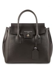 Victor & Hugo Paris Skórzana torebka "Jane" w kolorze czarnym - 36 x 35 x 24 cm rozmiar: onesize. Czarne torebki klasyczne Victor & Hugo Paris, bez wzorów, z materiału, przez ramię, bez dodatków. Za 456.95 zł.