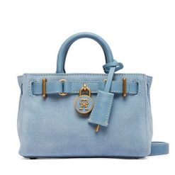 Torebka Tommy Hilfiger. Niebieskie torebki klasyczne Tommy Hilfiger, bez wzorów, klasyczne, bez dodatków. Za 849.99 zł.