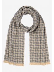 More & More Szal w kolorze beżowo-niebieskim rozmiar: onesize. Brązowe szaliki i kominy More & More, bez wzorów, z materiału. Za 61.45 zł.