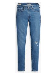 Levi´s Dżinsy "711" - Skinny fit - w kolorze niebieskim rozmiar: W26/L32. Niebieskie jeansy l, z aplikacjami, klasyczne, z podwyższonym stanem. Za 150.02 zł.