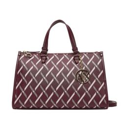 Torebka Armani Exchange. Czerwone torebki klasyczne Armani Exchange, bez wzorów, klasyczne, bez dodatków. Za 759.99 zł.