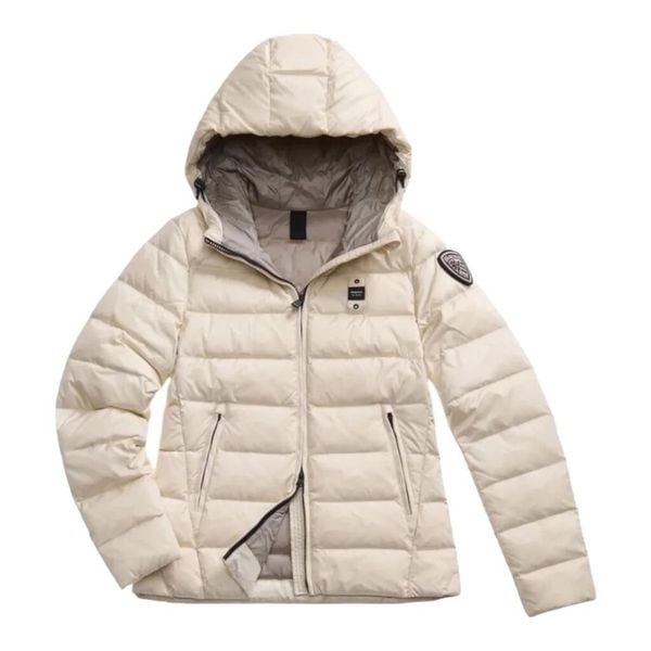 Kurtka BLAUER CHARME Biały. Białe kurtki Blauer, m, bez wzorów, z syntetyku, bez kaptura. Za 1,682.00 zł.