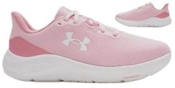 Buty sportowe damskie Under Armour Charged Pursuit. Czerwone buty do biegania Under Armour, bez wzorów, z materiału, bez zapięcia, do biegania. Za 180.99 zł.