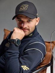 4F Czapka z daszkiem uniseks 4F x Bartosz Zmarzlik - czarna L/XL. Czarne czapki z daszkiem 4f, na lato, bez wzorów, z elastanu, sportowe. Za 119.99 zł.