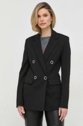 Guess marynarka kolor czarny jednorzędowa gładka. Czarne marynarki i żakiety Guess, l, z aplikacjami, klasyczne, bez ramiączek. Za 719.99 zł.