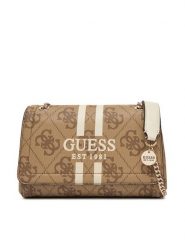 Guess Torebka HWOS96 72210 Beżowy. Brązowe torebki klasyczne Guess, z aplikacjami, ze skóry, bez dodatków. Za 589.99 zł.