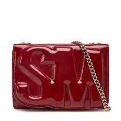 Torebka Steve Madden. Czerwone kopertówki Steve Madden, bez wzorów, wizytowe, bez dodatków. Za 419.99 zł.