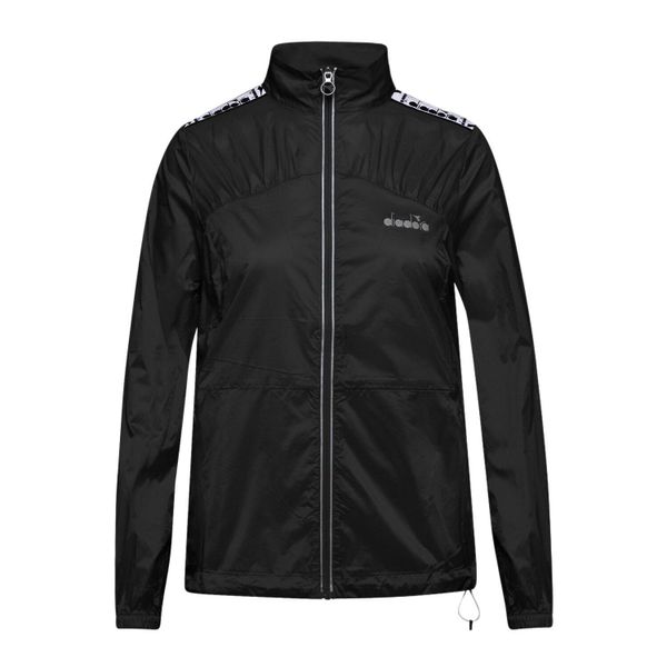 Kurtka damska DIADORA L. LIGHTWEIGHT WIND JACKET. Czarne kurtki Diadora, l, bez wzorów, bez kaptura. Za 79.99 zł.
