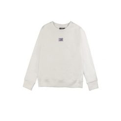 Bluza zimowa Leone 1947 Lavendelfarbenes,Rundhalsausschnitt für Mädchen. Białe bluzy LEONE 1947 APPAREL, na zimę, m, bez wzorów, z bawełny, bez kaptura, na fitness i siłownię. W wyprzedaży za 81.08 zł.