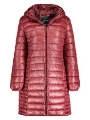Geographical Norway Płaszcz pikowany "Annecy" w kolorze czerwonym rozmiar: 164. Czerwone płaszcze Geographical Norway, bez wzorów, bez kaptura. Za 127.65 zł.