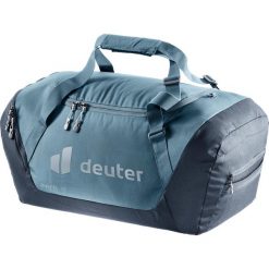 Torba podróżna deuter Duffel. Niebieskie torby podróżne Deuter, bez wzorów, z materiału. Za 359.99 zł.