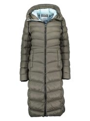 Canadian Peak Płaszcz zimowy "Berangereak" w kolorze khaki rozmiar: XXL. Brązowe płaszcze Canadian Peak, na zimę, xxl, bez wzorów, z puchu, bez kaptura. Za 299.37 zł.
