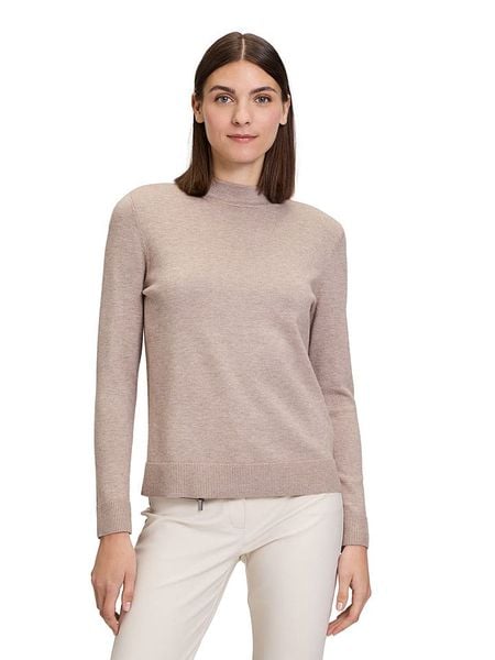 Betty Barclay Sweter w kolorze szarobrązowym rozmiar: 44. Brązowe swetry Betty Barclay, bez wzorów, bez ramiączek. Za 79.21 zł.