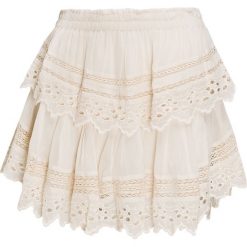Spódnica LOVESHACKFANCY RUFFLE Beżowy|Biały. Spódnice marki LoveShackFancy. Za 1,470.00 zł.