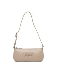 Tommy Jeans Torebka Tjw Must Shoulder Bag AW0AW18449 Beżowy. Brązowe torebki klasyczne Tommy Jeans, bez wzorów, z jeansu, bez dodatków. Za 329.99 zł.