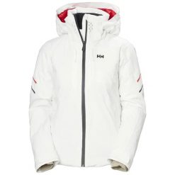 Damska kurtka narciarska Helly Hansen Alphelia Infinity. Czarne kurtki narciarskie Helly Hansen, l, bez wzorów, bez kaptura, narciarskie, primaloft. Za 2,396.00 zł.