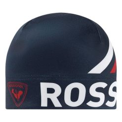 Czapka zimowa Rossignol XC World Cup. Niebieskie czapki zimowe Rossignol, bez wzorów, sportowe. W wyprzedaży za 149.75 zł.