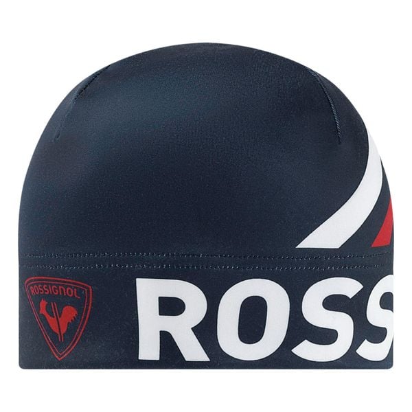 Czapka zimowa Rossignol XC World Cup. Niebieskie czapki zimowe Rossignol, bez wzorów, sportowe. W wyprzedaży za 149.75 zł.