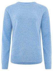Zwillingsherz Kaszmirowy sweter w kolorze błękitnym rozmiar: XL. Niebieskie swetry Zwillingsherz, xl, bez wzorów, z kaszmiru, bez ramiączek. Za 415.45 zł.