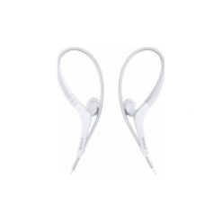 Produkt z outletu: Douszne słuchawki sportowe SONY MDR-AS410AP Biały. Słuchawki do biegania marki Audio-Technica. Za 57.00 zł.