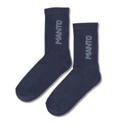 Skarpetki MANTO Logotype 23. Szare skarpetki MANTO, bez wzorów. Za 44.99 zł.