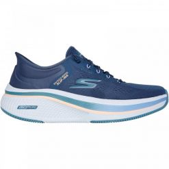Buty do biegania damskie SKECHERS Go Run Elevate 2.0 Banyan. Niebieskie buty do biegania Skechers, bez wzorów, bez zapięcia, do biegania. Za 349.99 zł.