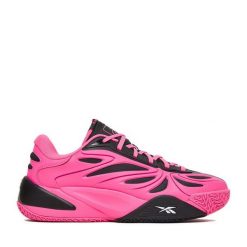 Buty do koszykówki Reebok. Czerwone buty treningowe Reebok, bez wzorów, bez zapięcia, do koszykówki. Za 399.99 zł.