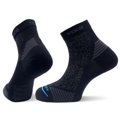 TEKO Mini Crew Light Half Cushion Black & Dusk - L. Czarne skarpetki sportowe TEKO, bez wzorów, trekkingowe. Za 39.00 zł.