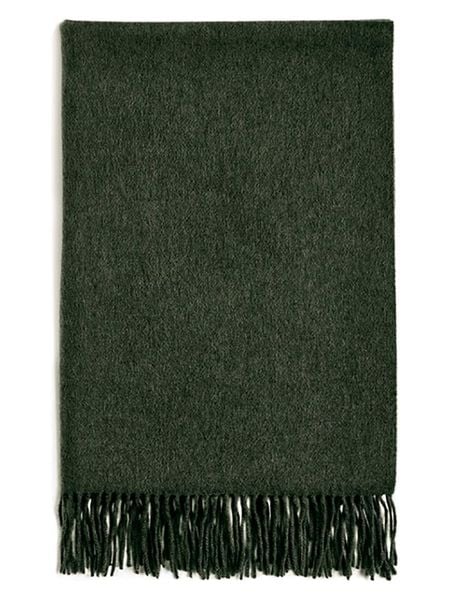 CXL by Christian Lacroix Kaszmirowy szal w kolorze ciemnozielonym - 200 x 70 cm rozmiar: onesize. Zielone szaliki i kominy CXL by Christian Lacroix, bez wzorów, z kaszmiru. Za 587.99 zł.