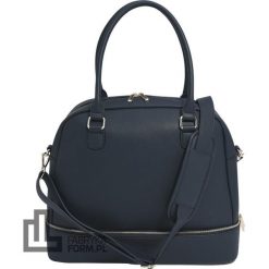 Torba damska Stackers Pebble granatowa. Torebki klasyczne Stackers, bez wzorów, eleganckie, bez dodatków. Za 789.00 zł.