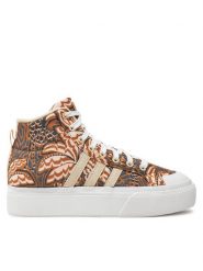 Adidas Trampki Bravada 2.0 Mid Platform ID1074 Brązowy. Brązowe trampki adidas, bez wzorów, z materiału, bez zapięcia. Za 239.99 zł.
