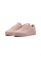 Buty sportowe damskie Puma Carina 3.0 Sd. Czerwone buty treningowe Puma, bez wzorów, z materiału, bez zapięcia. Za 390.00 zł.