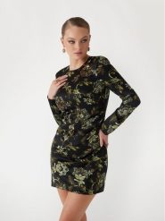 Marciano Guess Sukienka koktajlowa 5RGK28 7099Z Czarny Bodycon Fit. Czarne sukienki Marciano Guess, z aplikacjami, z syntetyku, wizytowe, bez kołnierzyka, bez ramiączek, bodycon. Za 679.99 zł.