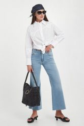 Jeansy damskie Wlcrop MARELLA. Jeansy Marella Sport, bez wzorów, z jeansu. Za 849.00 zł.