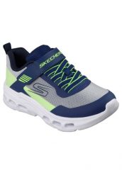 Buty SKECHERS GLIDE STEP DRIFT Niebieski. Niebieskie trekkingi Skechers, bez wzorów, z materiału, bez zapięcia, trekkingowe. Za 191.99 zł.