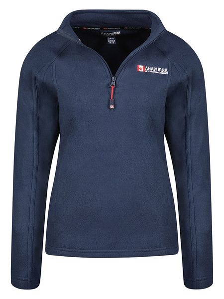 ANAPURNA Bluza polarowa "Tonneauhz" w kolorze granatowym rozmiar: XL. Niebieskie bluzy bez kaptura ANAPURNA, xl, bez wzorów, z materiału. Za 83.03 zł.