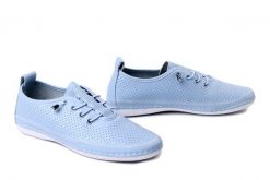 ARTIKER RELAKS 58C0381 lt. blue, półbuty damskie. Niebieskie półbuty wsuwane Artiker Relaks, na lato, bez wzorów, ze skóry, bez obcasa. Za 157.17 zł.