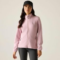 Floreo IV Polar turystyczny damski. Czerwone bluzy z polaru Regatta, bez wzorów, z polaru. Za 125.99 zł.