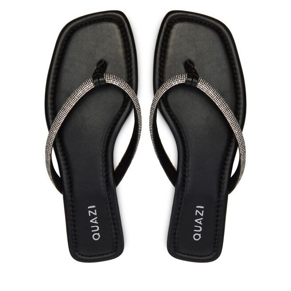 Japonki QUAZI. Szare japonki QUAZI, bez wzorów. Za 99.99 zł.