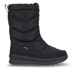 Śniegowce Whistler. Czarne śniegowce WHISTLER, bez wzorów, bez zapięcia. Za 429.99 zł.