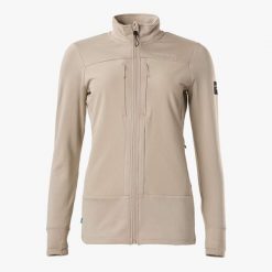 Bluza polarowa Wędrówki damska Swedemount Trondheim Wind Mid Layer Full Zip. Brązowe bluzy bez kaptura SWEDEMOUNT, na zimę, bez wzorów, z polaru, narciarskie. Za 249.99 zł.