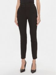 Marciano Guess Spodnie materiałowe Shelly 3BGB28 7046A Czarny Regular Fit. Czarne spodnie materiałowe Marciano Guess, z aplikacjami, z materiału. Za 519.99 zł.