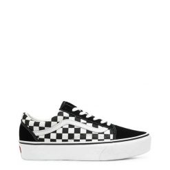 Damskie trampki na co dzień Vans VN0A3B3UHRK1 Kobieta. Czarne trampki Vans, bez wzorów, sportowe, bez zapięcia. Za 265.99 zł.
