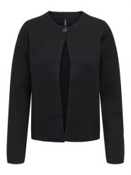 ONLY Kardigan w kolorze czarnym rozmiar: XL. Czarne swetry ONLY, xl, bez wzorów, z wełny, bez ramiączek. Za 135.81 zł.