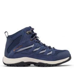 Trekkingi Columbia. Niebieskie buty trekkingowe Columbia, bez zapięcia. Za 329.99 zł.