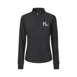 Damski polar Kingsland Nessa. Czarne bluzy z polaru KINGSLAND, bez wzorów, z polaru, do jazdy konnej. Za 515.50 zł.