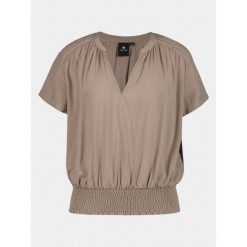 Bluzka damska Luhta Helala. Brązowe bluzki Luhta, l, bez wzorów, bez kołnierzyka, bez ramiączek. Za 269.00 zł.