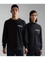 Napapijri Bluza "Telemark" w kolorze czarnym rozmiar: XL. Czarne bluzy Napapijri, xl, bez wzorów, bez kaptura. Za 66.16 zł.